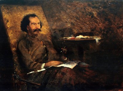 Portrait of Gervasio Mendez by Graciano Mendilaharzu
